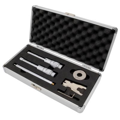 Indvendig 3-punkt mikrometre i sæt 12-20 mm inkl. forlænger og kontrolringe